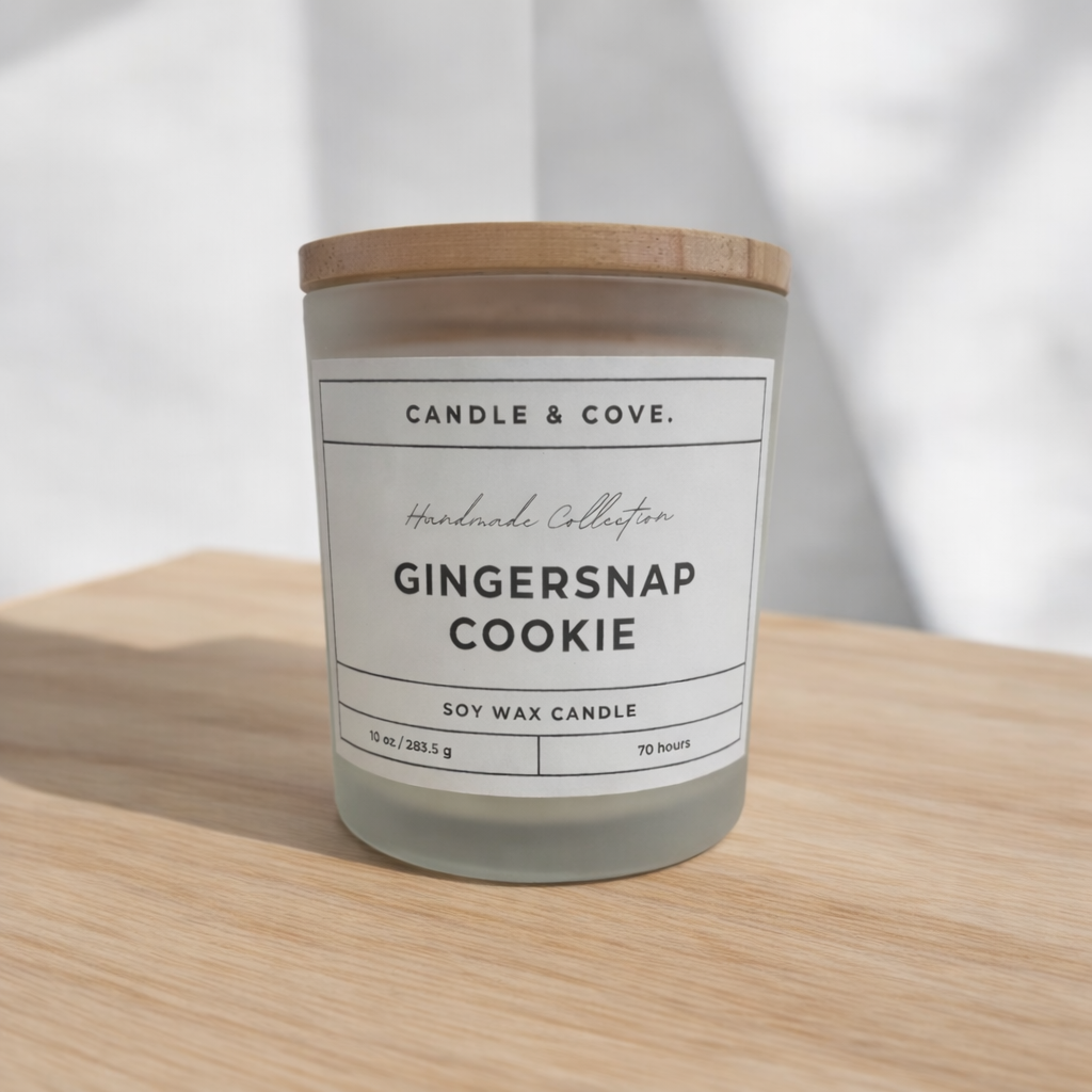 Gingersnap Cookie Candle (10 oz)
