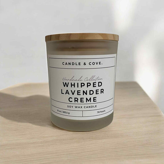 Whipped Lavender Creme Candle (10 oz)